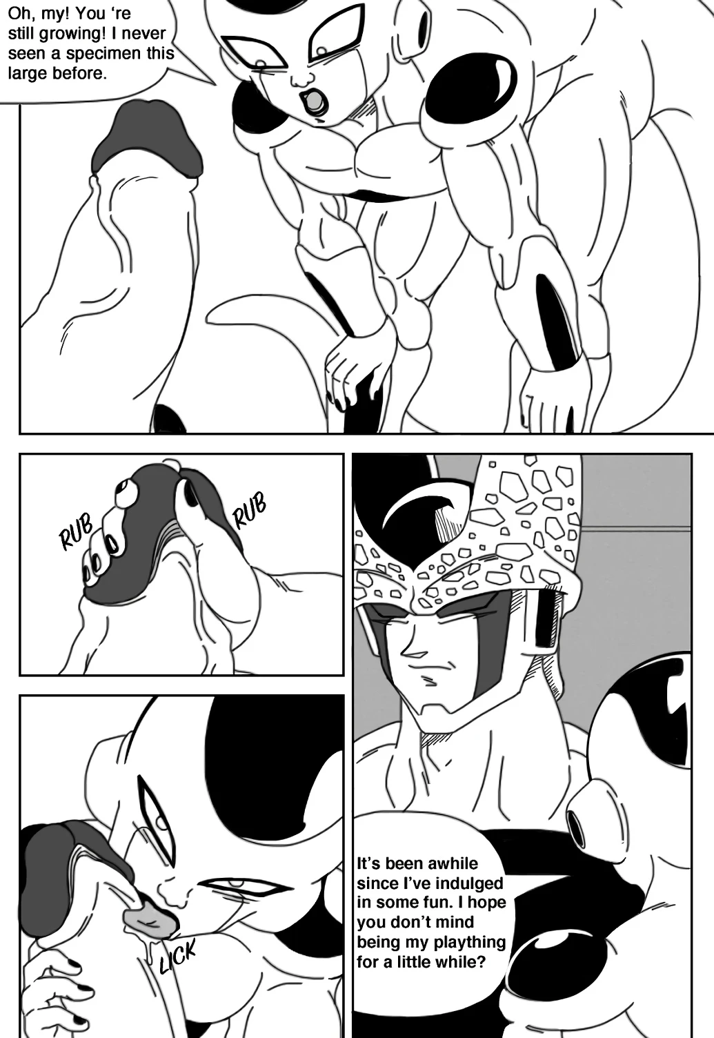 Frieza's Bug Fantasy porn comic picture 5