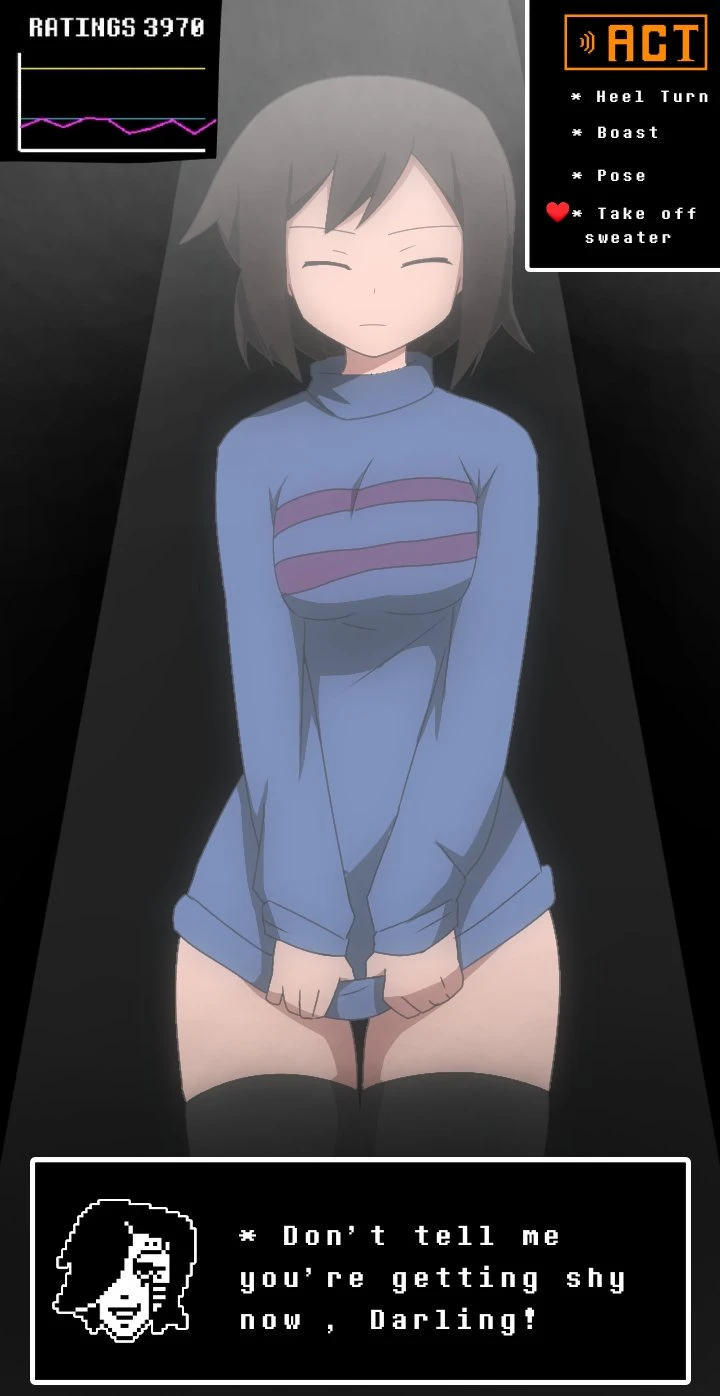 Frisk's Bottomless Run porn comic picture 8