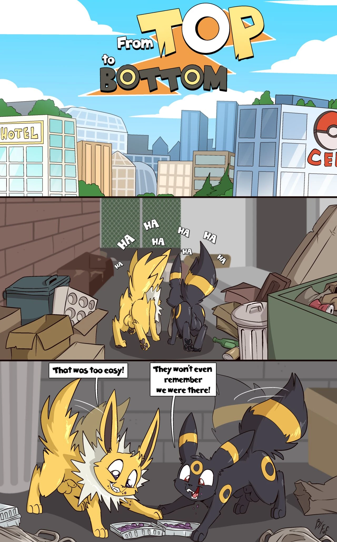 From Top To Bottom porn comic picture 1