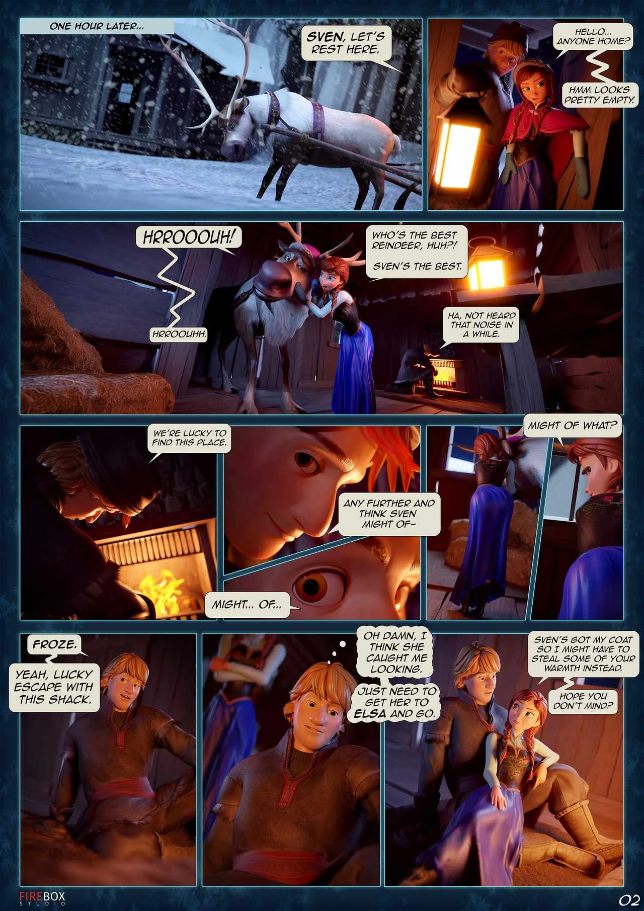 Frozen Fantasies Vol 1 - Yes Princess porn comic picture 3