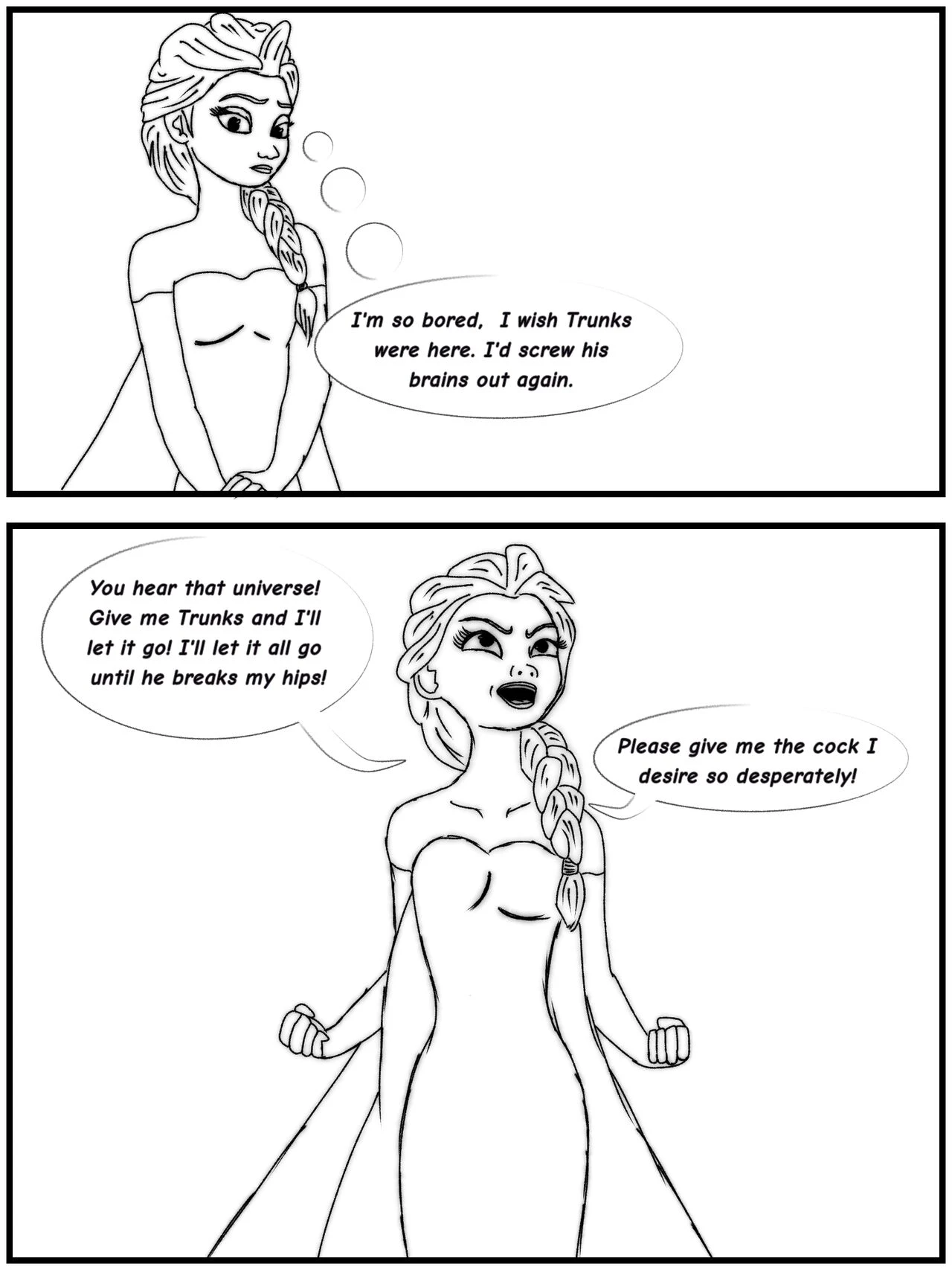 Frozen Time porn comic picture 1