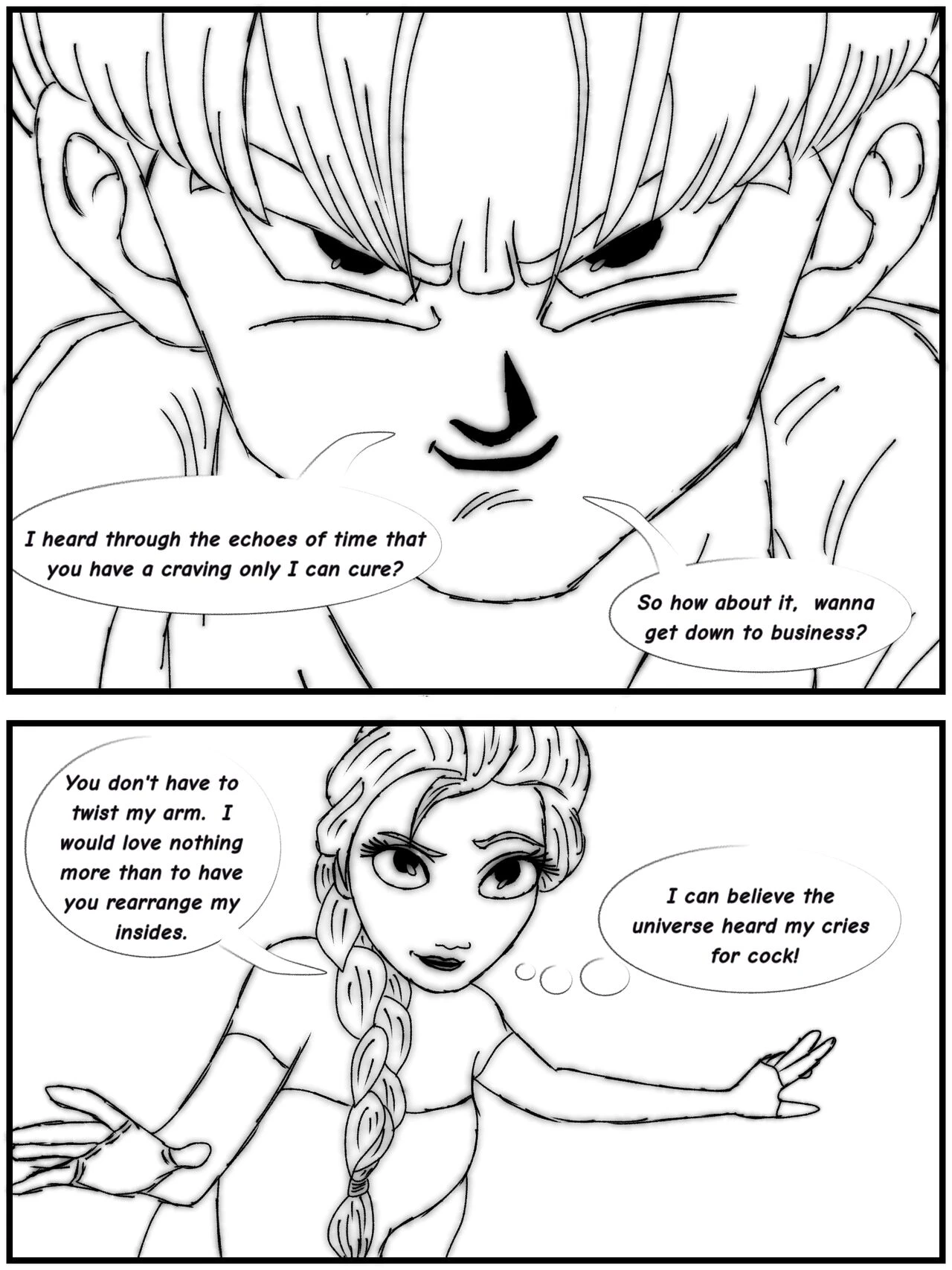 Frozen Time porn comic picture 3
