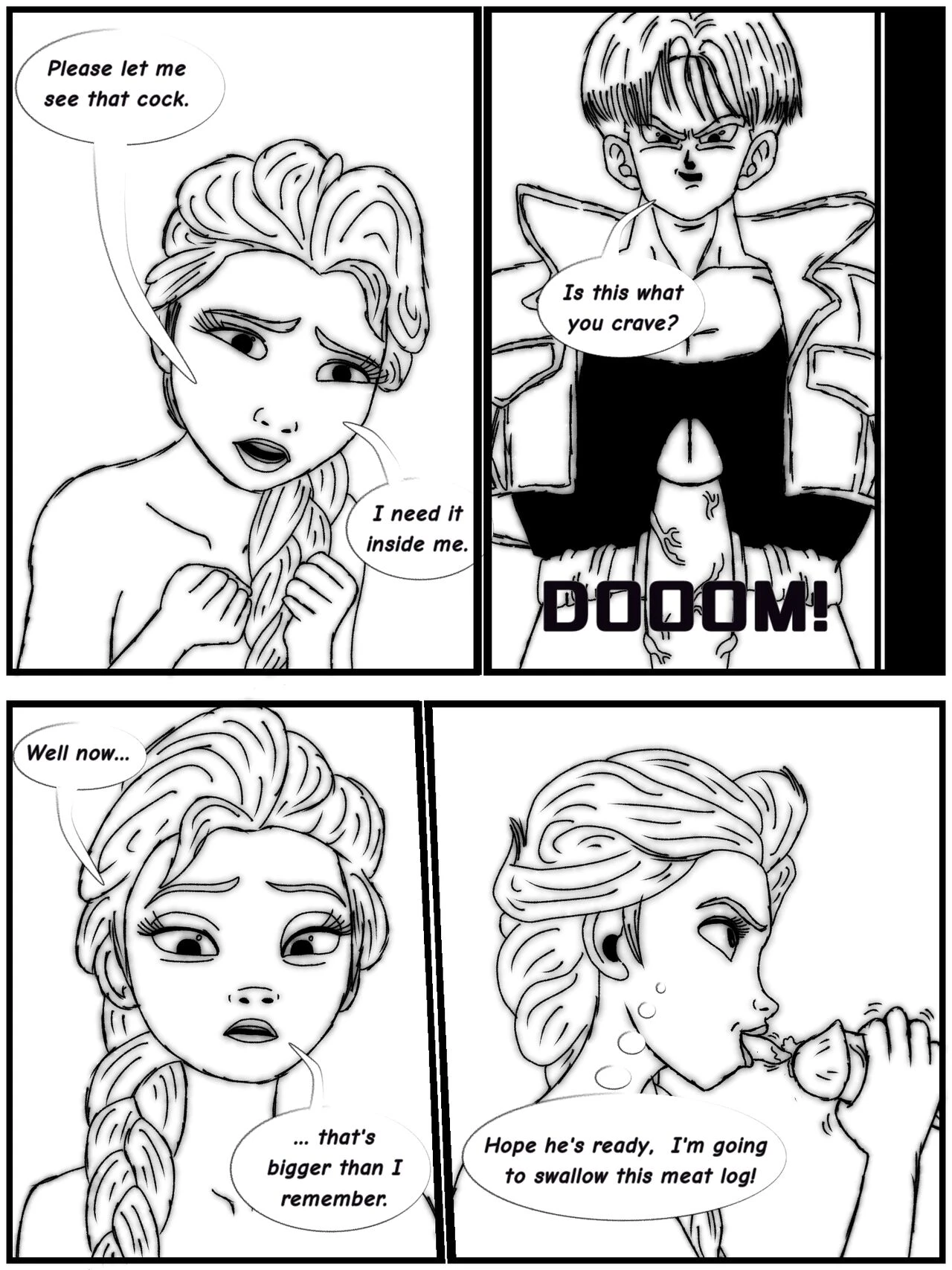 Frozen Time porn comic picture 5