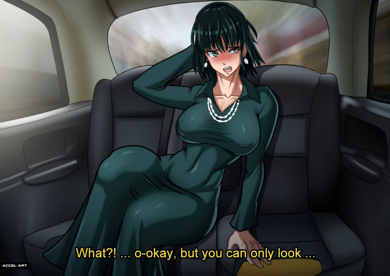 Fubuki - Waifu Taxi porn comic picture 2
