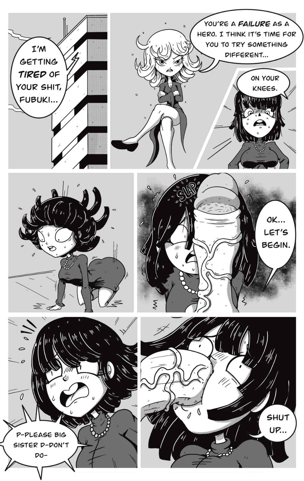 Fubuki's New Career porn comic picture 1