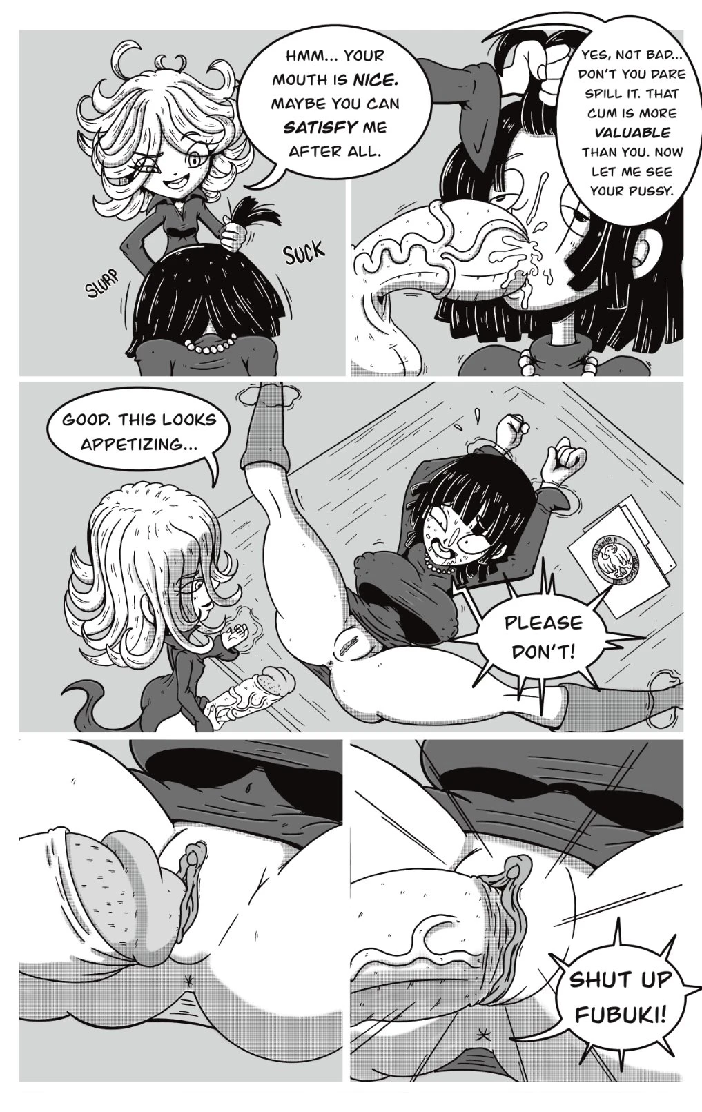 Fubuki's New Career porn comic picture 2