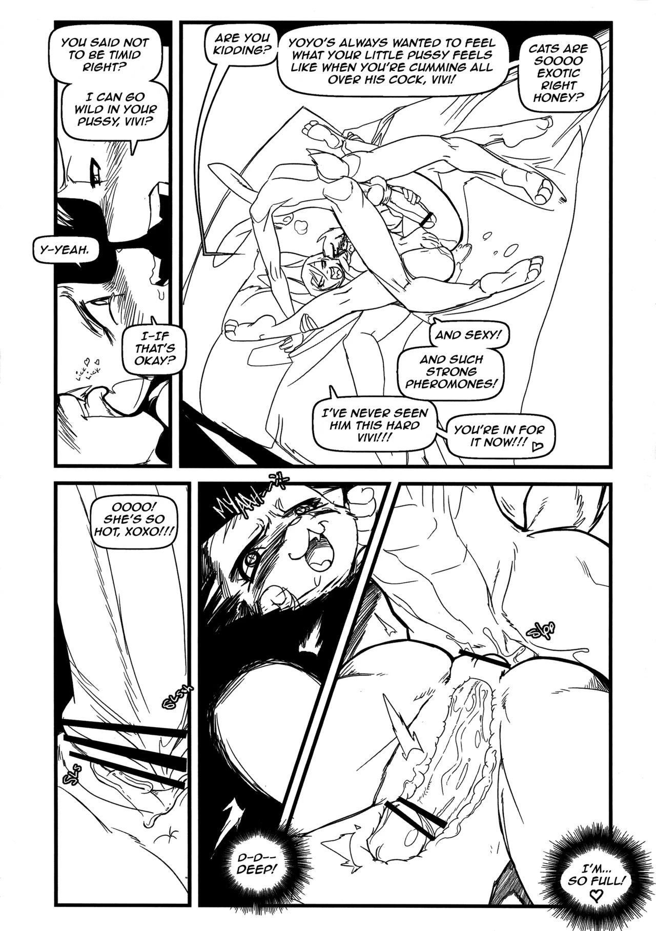 Fuck Like Rabbits porn comic picture 10