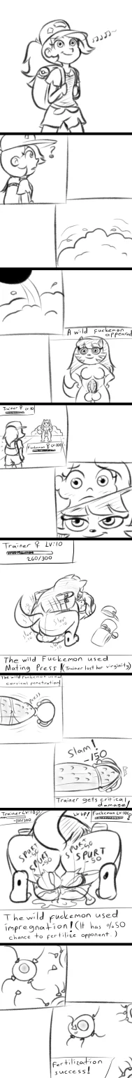 Fuckemon! porn comic picture 1