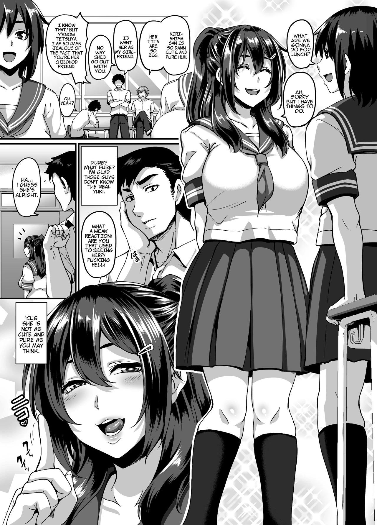 Fucking My Lewd Childhood Friend Over and Over | Dosukebe Osananajimi to Yarimakuri Hamemakuri Sex Zanmai porn comic picture 2