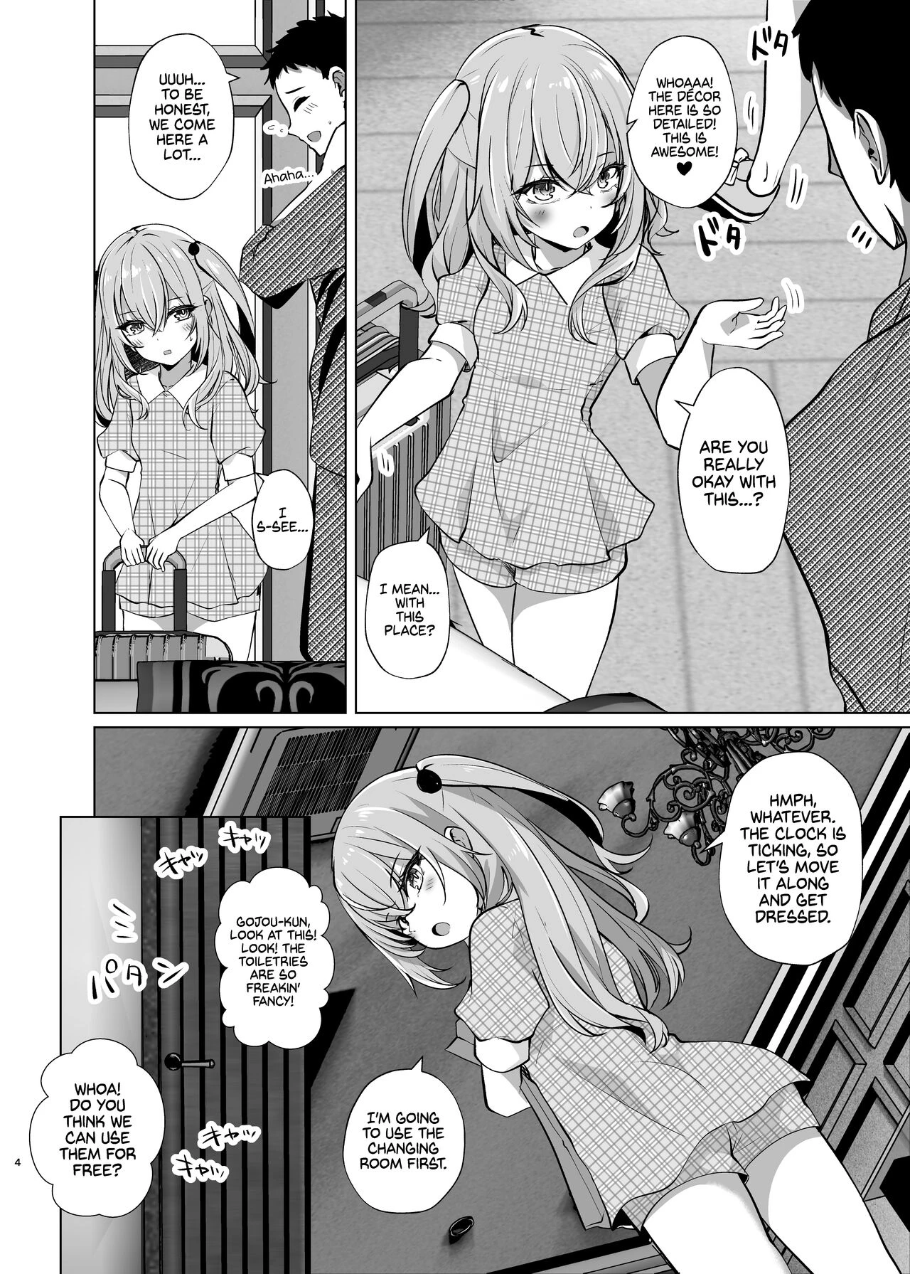 Fucking Two Cosplayers For Free at a Love Hotel | Hokomi 0 Yen Layer Futari Tsukiai porn comic picture 4