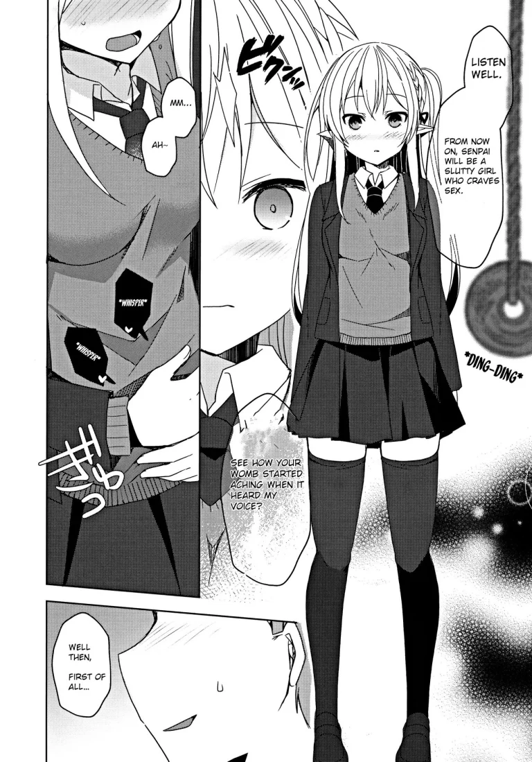 Fujun Ishu Kouyuu Ore to Elf Senpai no Love Love Saimin Seikatsu porn comic picture 10