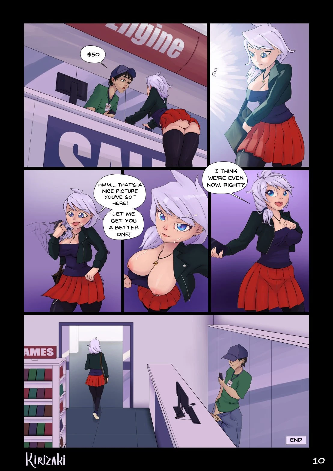 Fun in the Mall porn comic picture 10