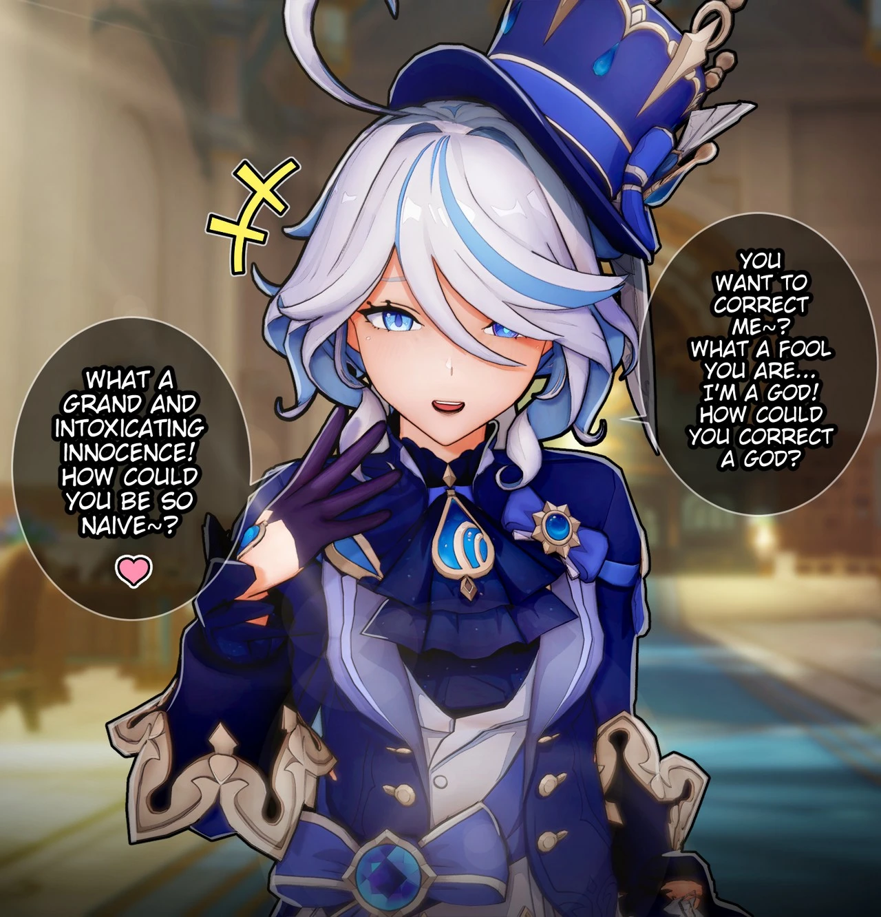 Furina's Correction porn comic picture 1