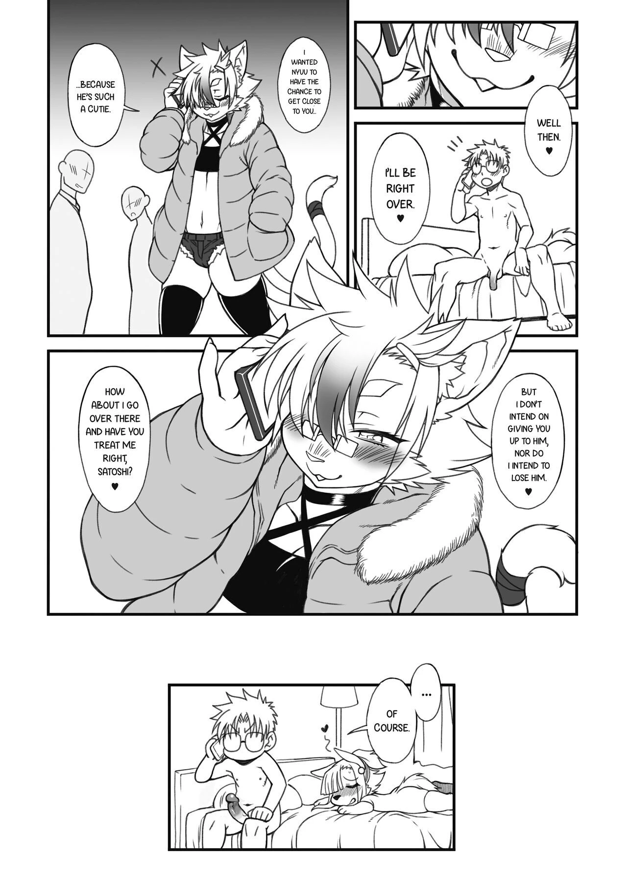 Furry Femboy Lovers porn comic picture 13