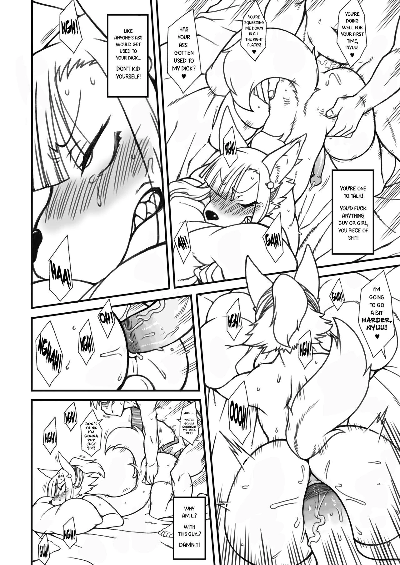 Furry Femboy Lovers porn comic picture 5