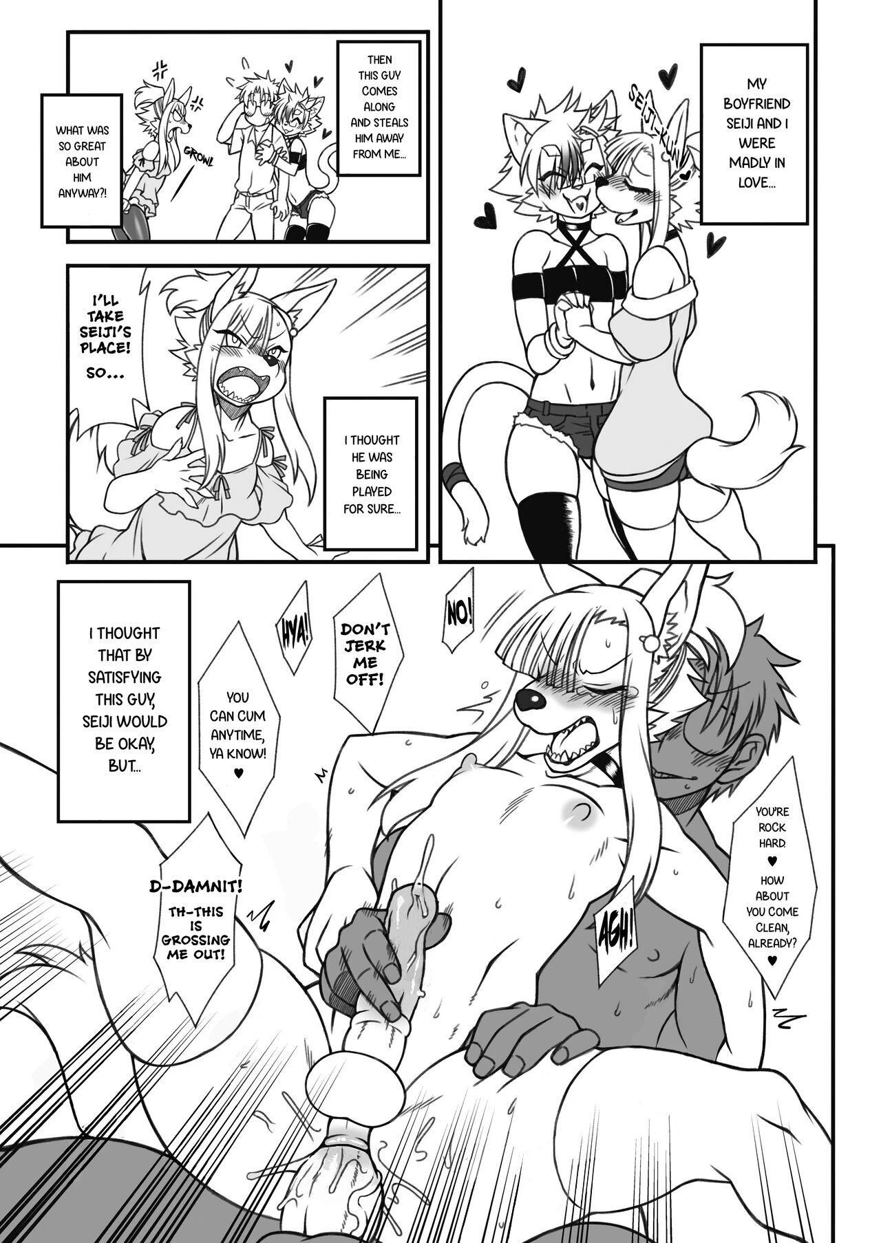 Furry Femboy Lovers porn comic picture 6