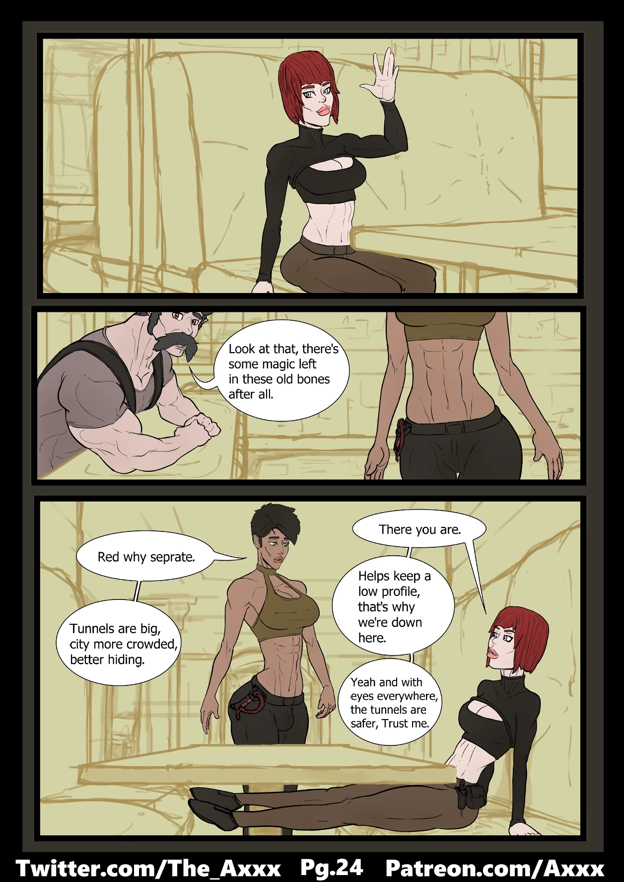 Futa & Adv: Demon City 2 porn comic picture 2