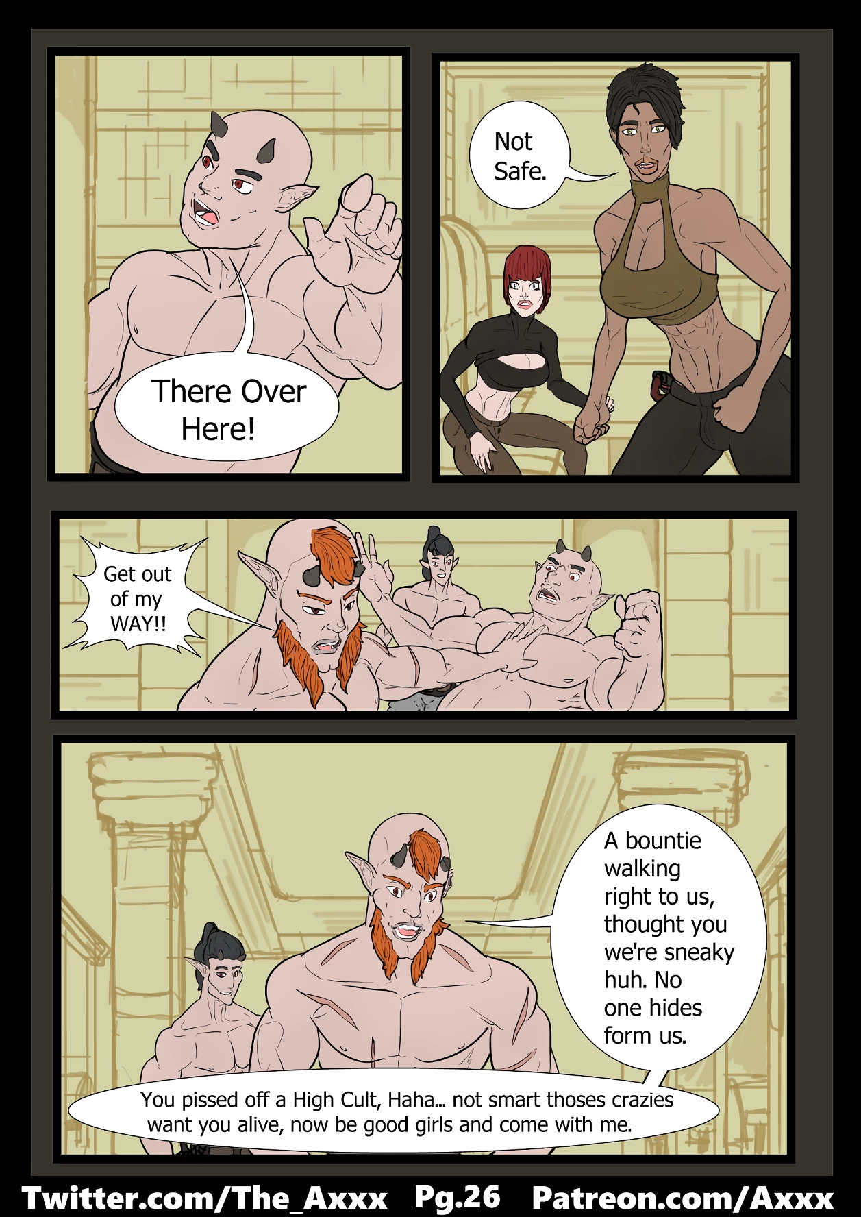 Futa & Adv: Demon City 2 porn comic picture 4