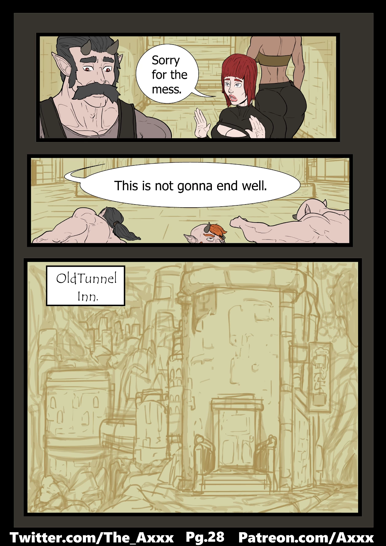 Futa & Adv: Demon City 2 porn comic picture 6