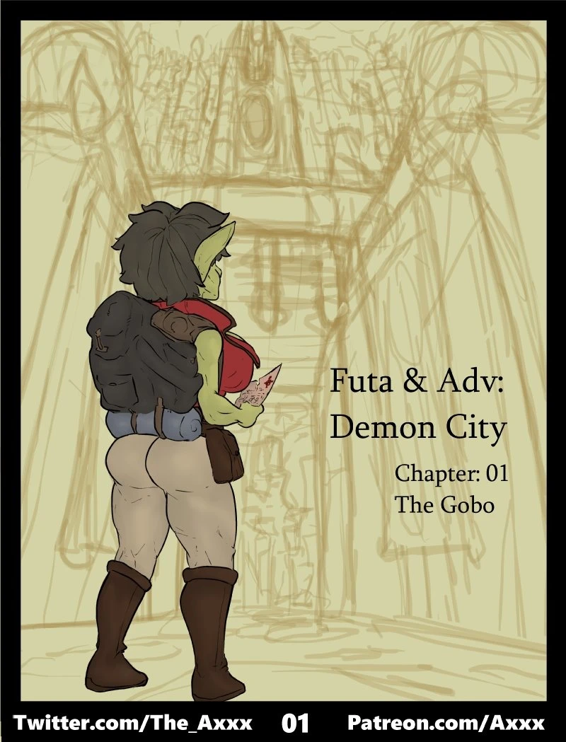 Futa & Adv: Demon City porn comic picture 1
