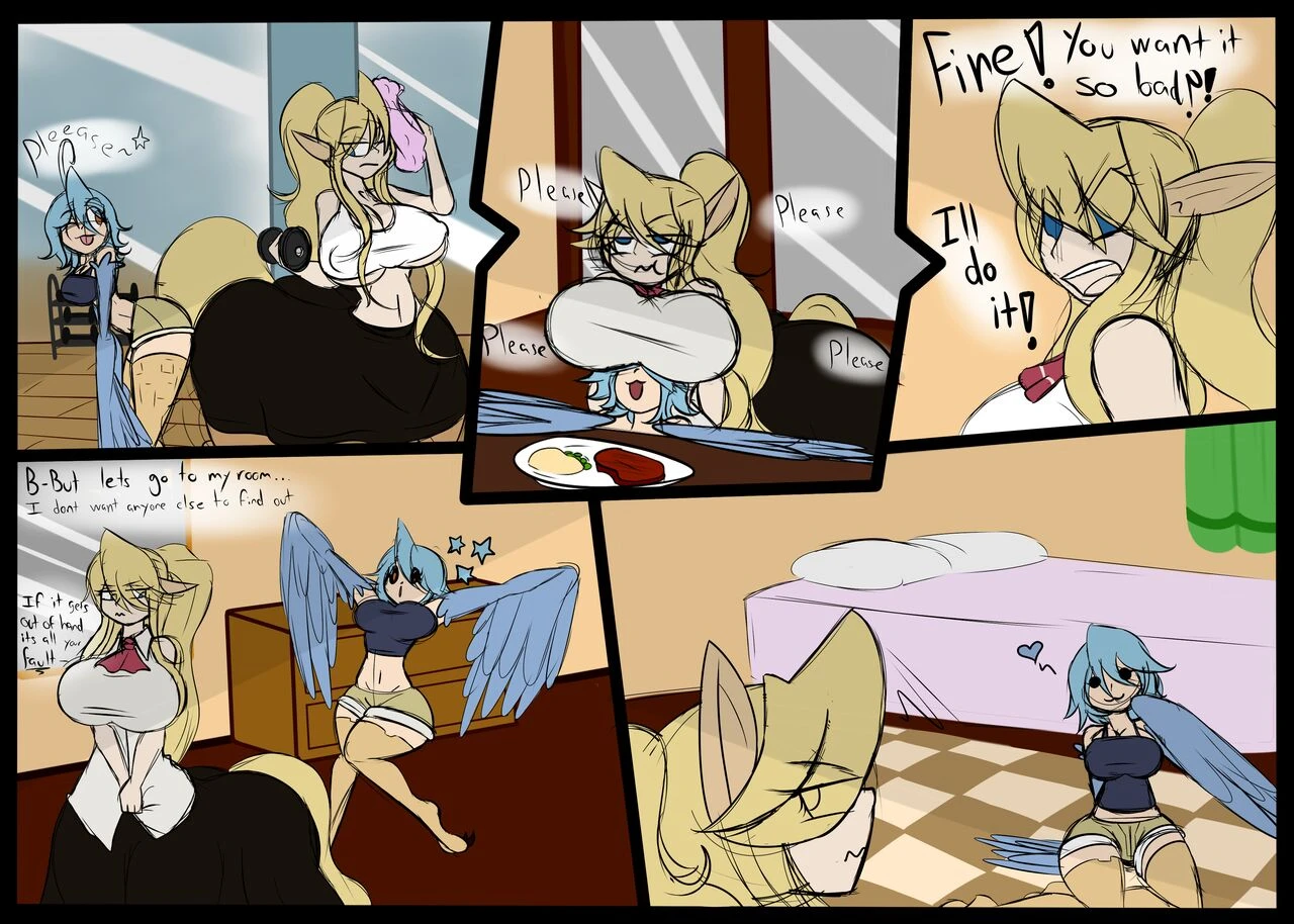 Futa Centorea and Papi porn comic picture 2