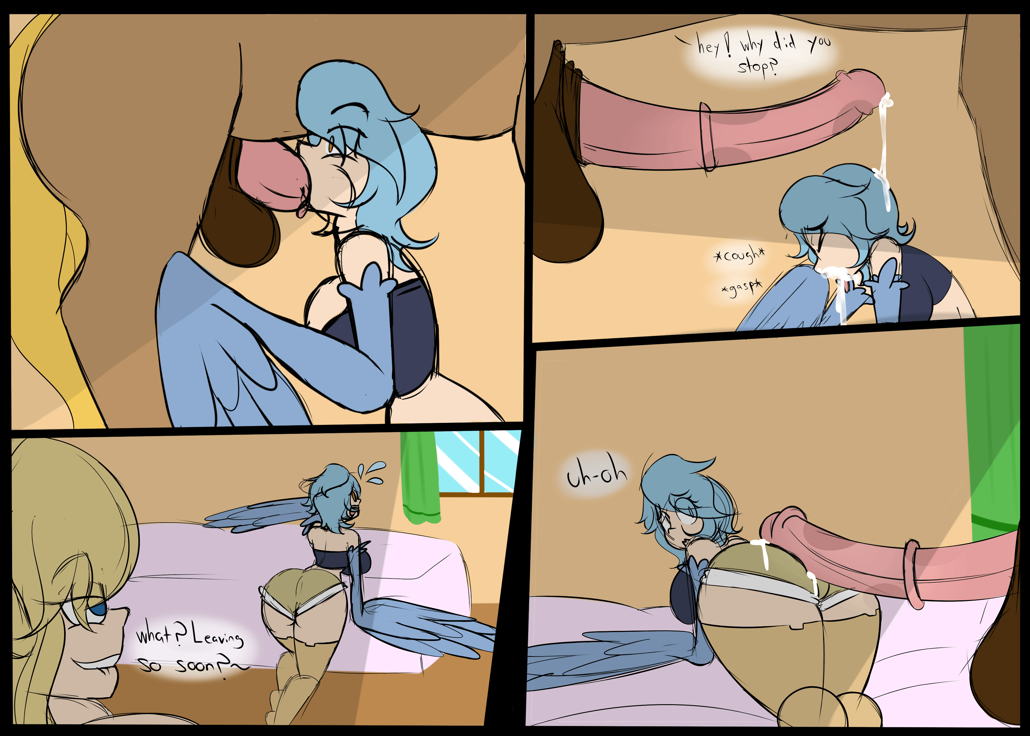 Futa Centorea and Papi porn comic picture 4