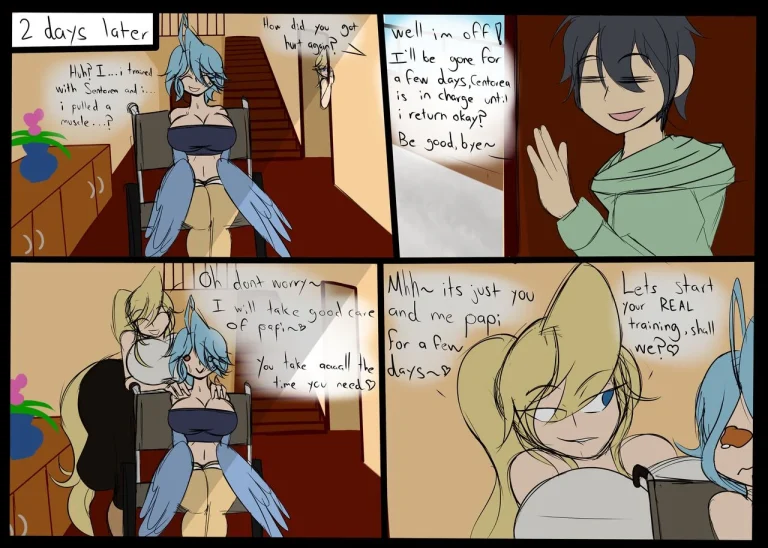 Futa Centorea and Papi porn comic picture 6