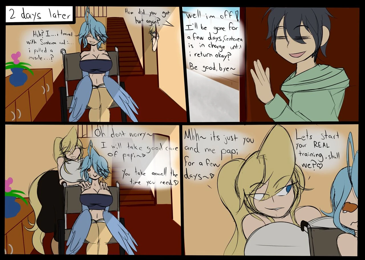 Futa Centorea and Papi porn comic picture 6