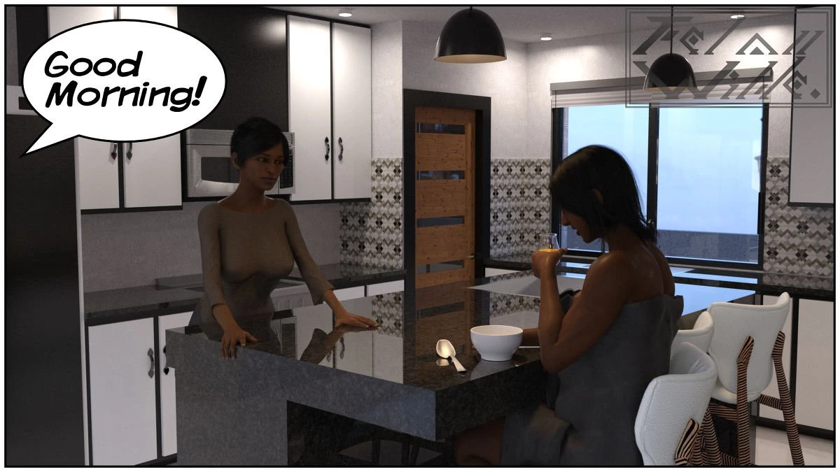 Futa Family Breakfast porn comic picture 1