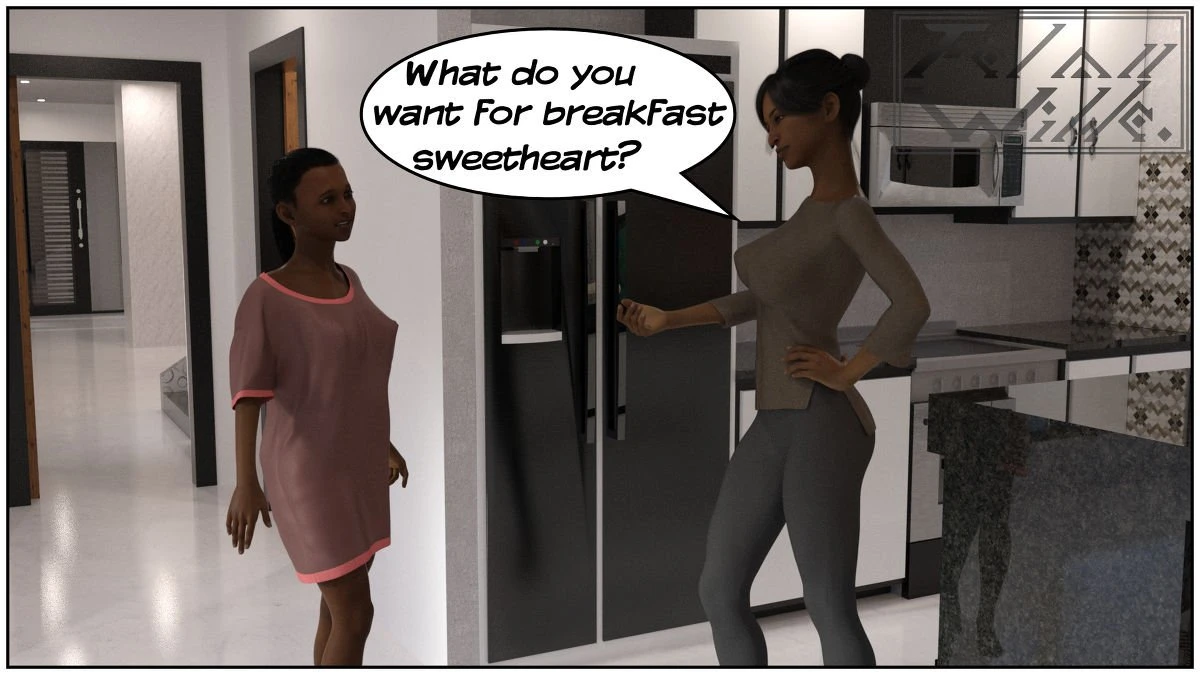 Futa Family Breakfast porn comic picture 2
