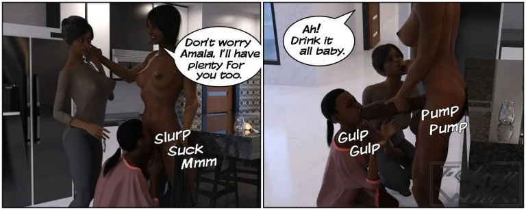Futa Family Breakfast porn comic picture 6
