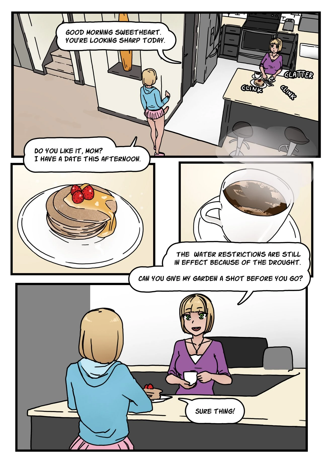 Futa FireFighters 2: A Day Off porn comic picture 4