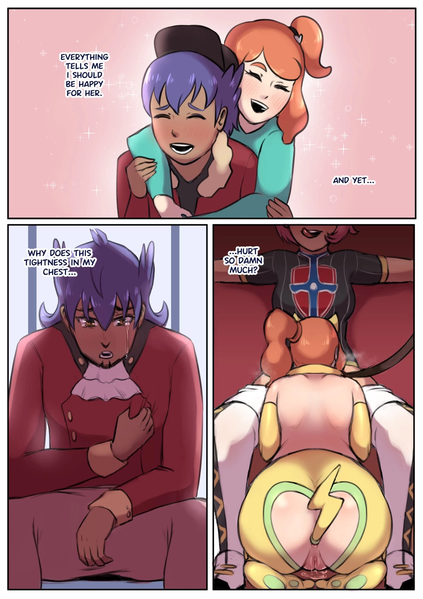 Futa Gloria NTR porn comic picture 7