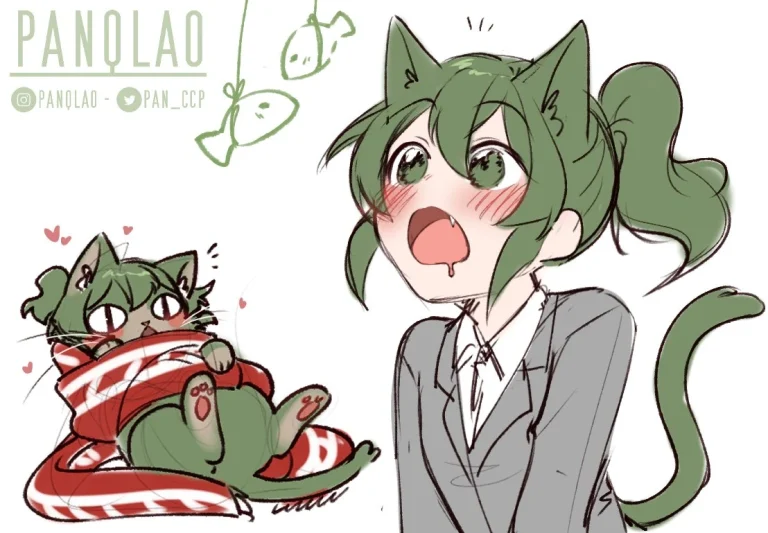 Futaba Cat porn comic picture 20