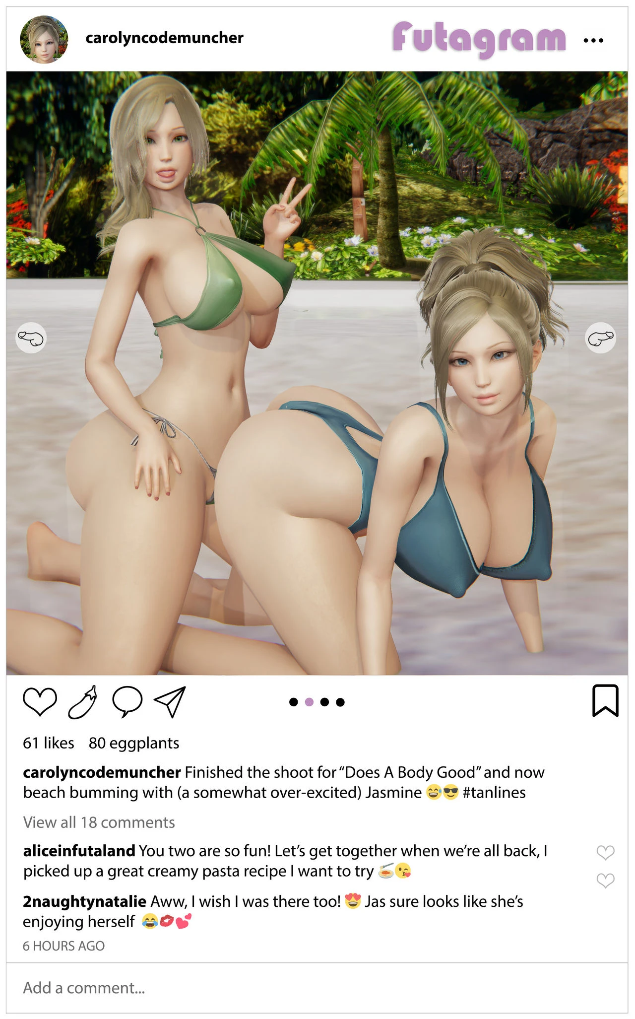 Futalife 5: Does a Body Good Part 3 porn comic picture 75