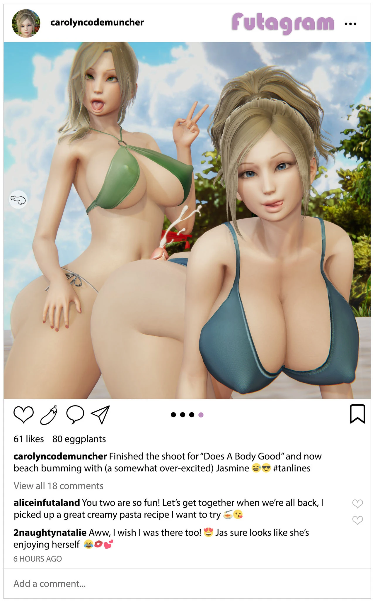 Futalife 5: Does a Body Good Part 3 porn comic picture 77