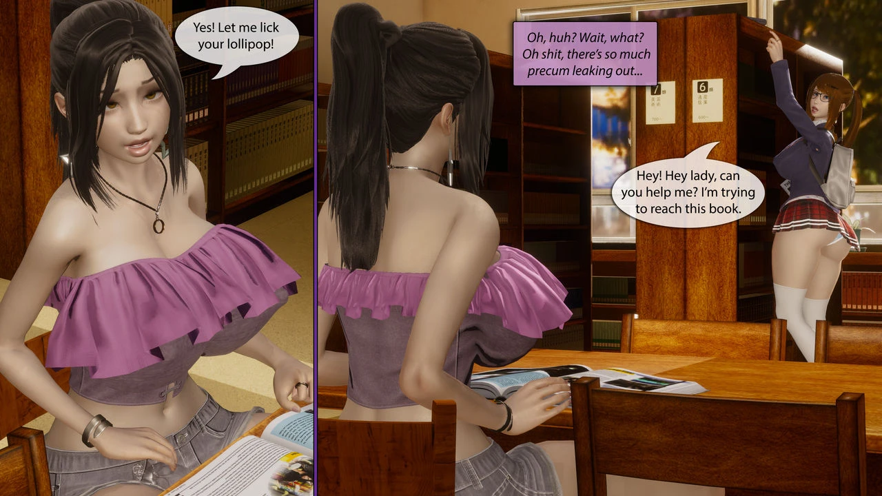 Futalife 7: Library Sciences porn comic picture 17