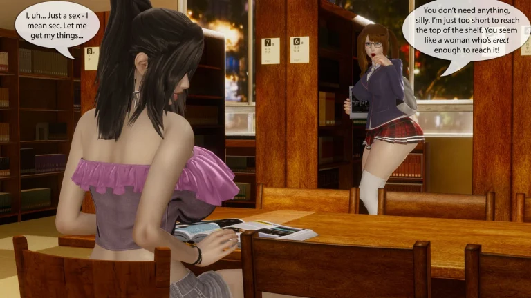 Futalife 7: Library Sciences porn comic picture 18