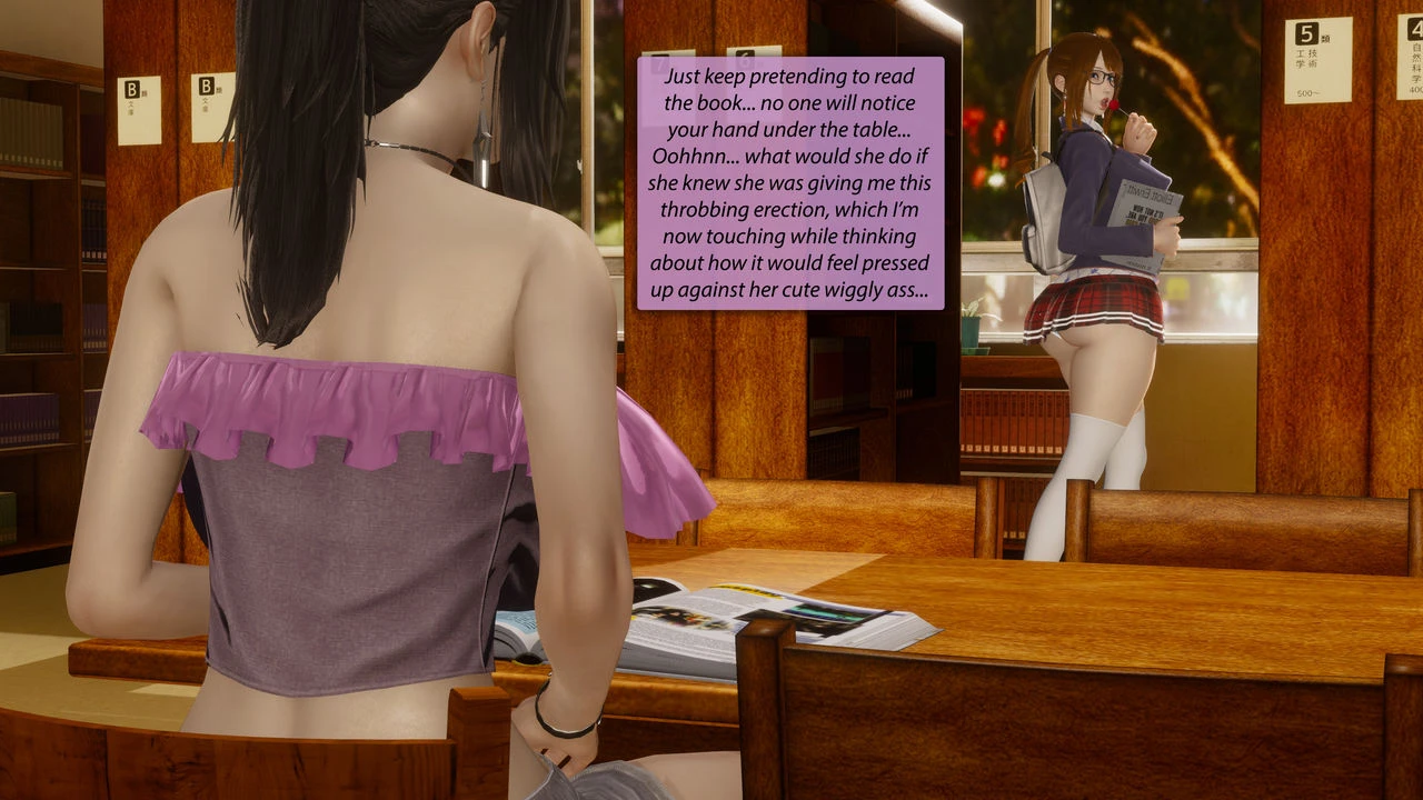 Futalife 7: Library Sciences porn comic picture 9