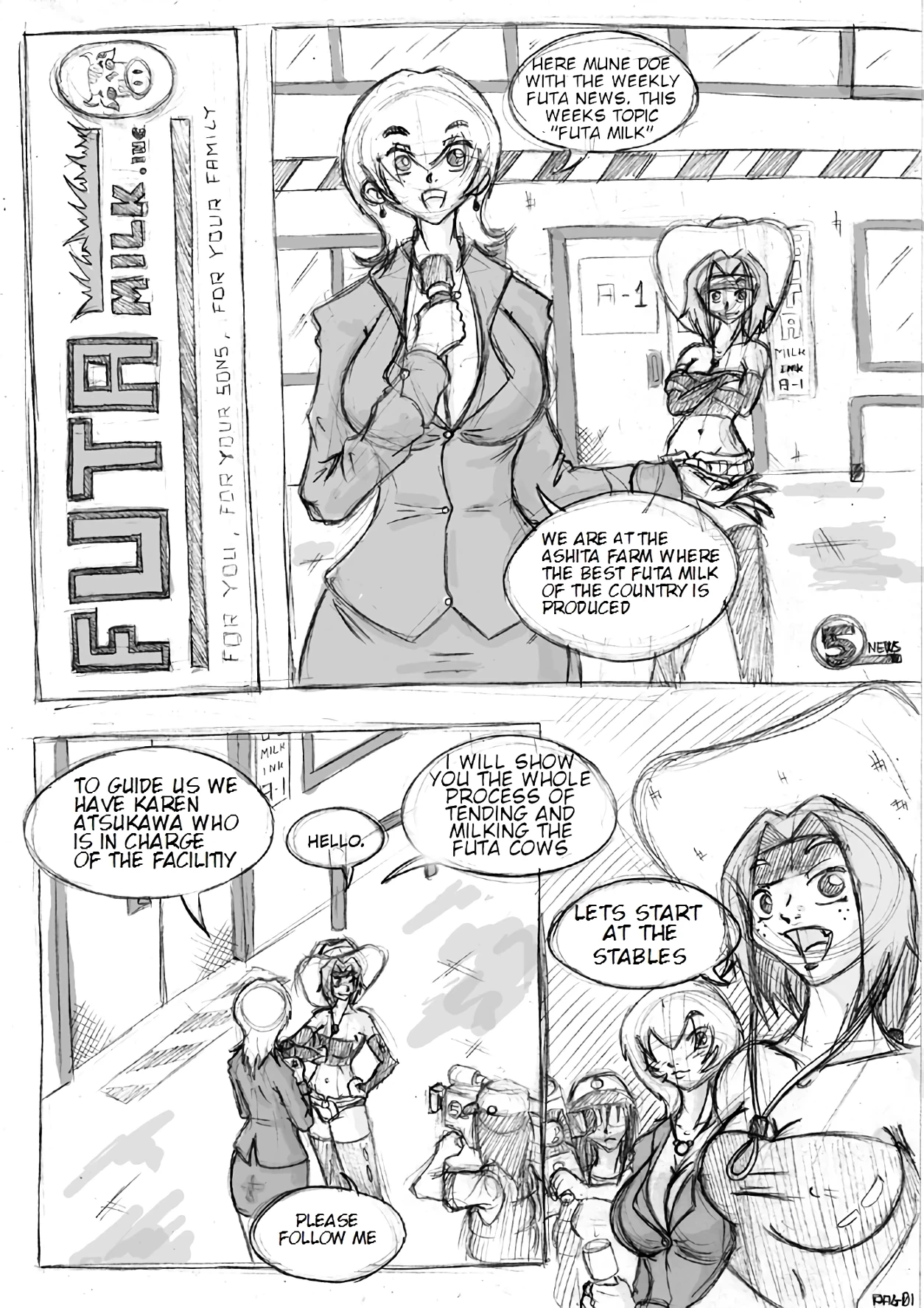 Futamilk inc. porn comic picture 2