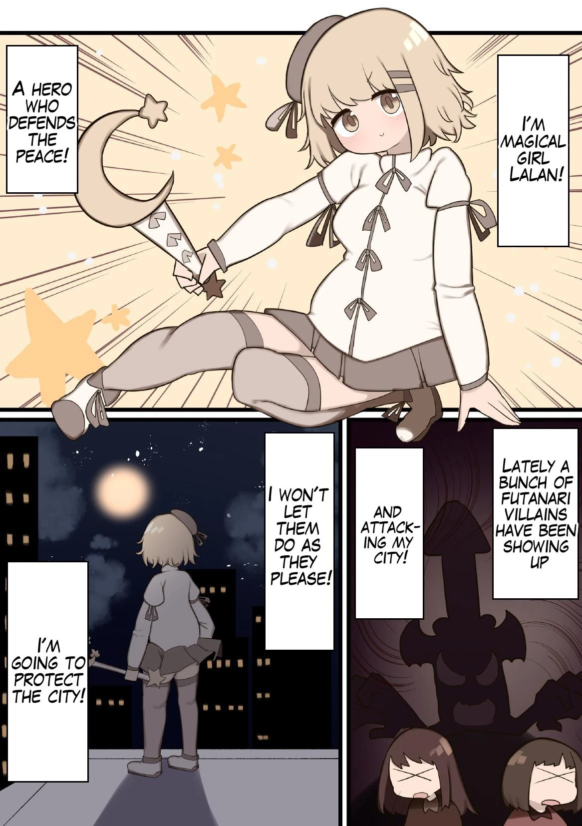 Futanari Magical Girl ~The Enemy Gave Me a Dick So We Might as Well Fuck?~ porn comic picture 2