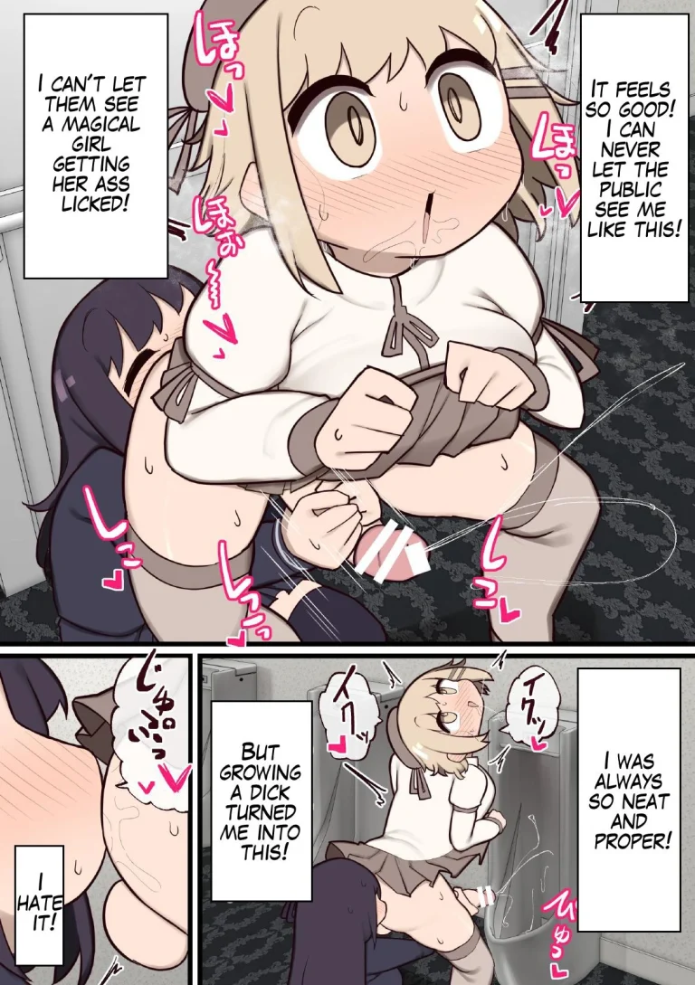 Futanari Magical Girl ~The Enemy Gave Me a Dick So We Might as Well Fuck?~ porn comic picture 21