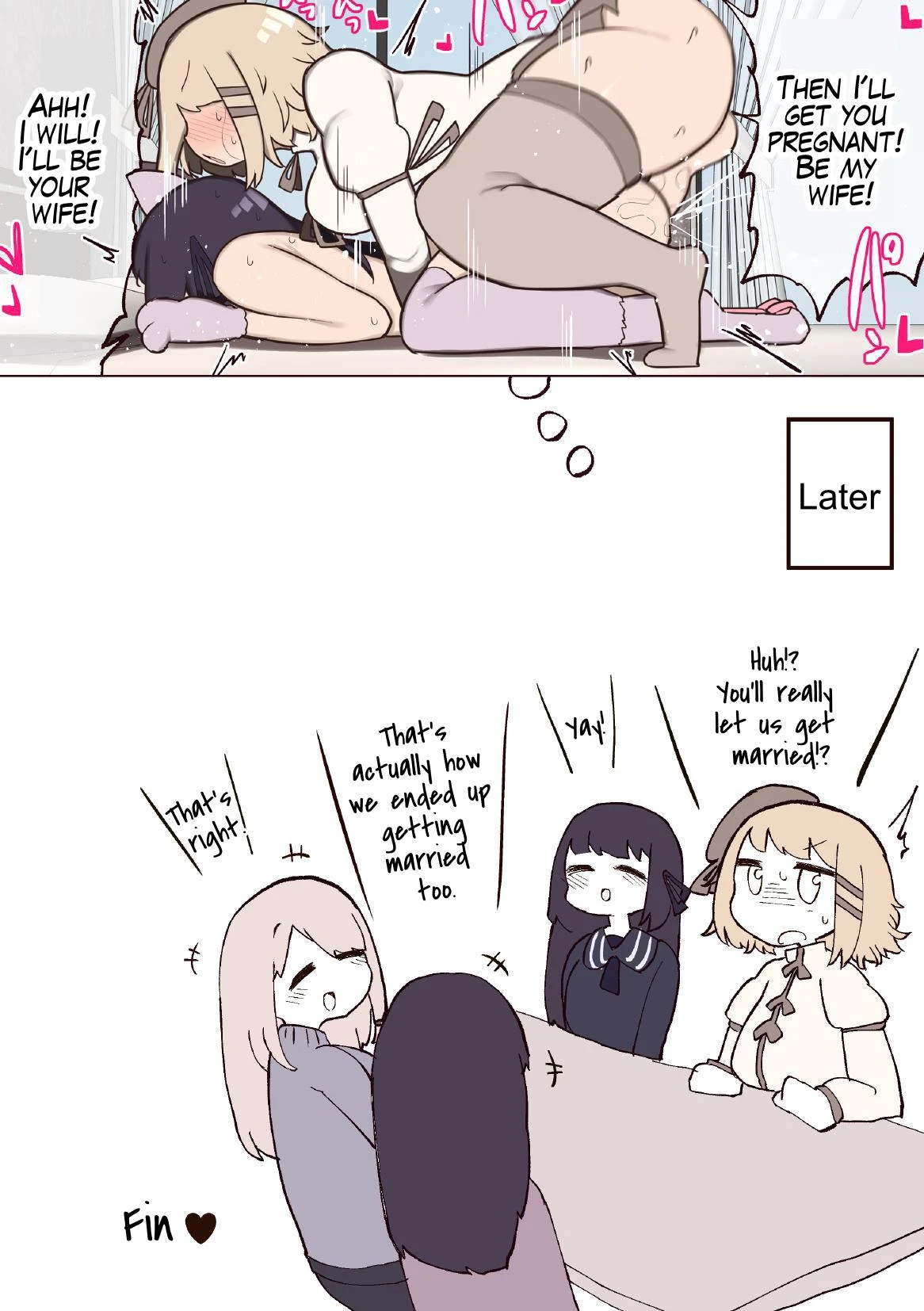 Futanari Magical Girl ~The Enemy Gave Me a Dick So We Might as Well Fuck?~ porn comic picture 30