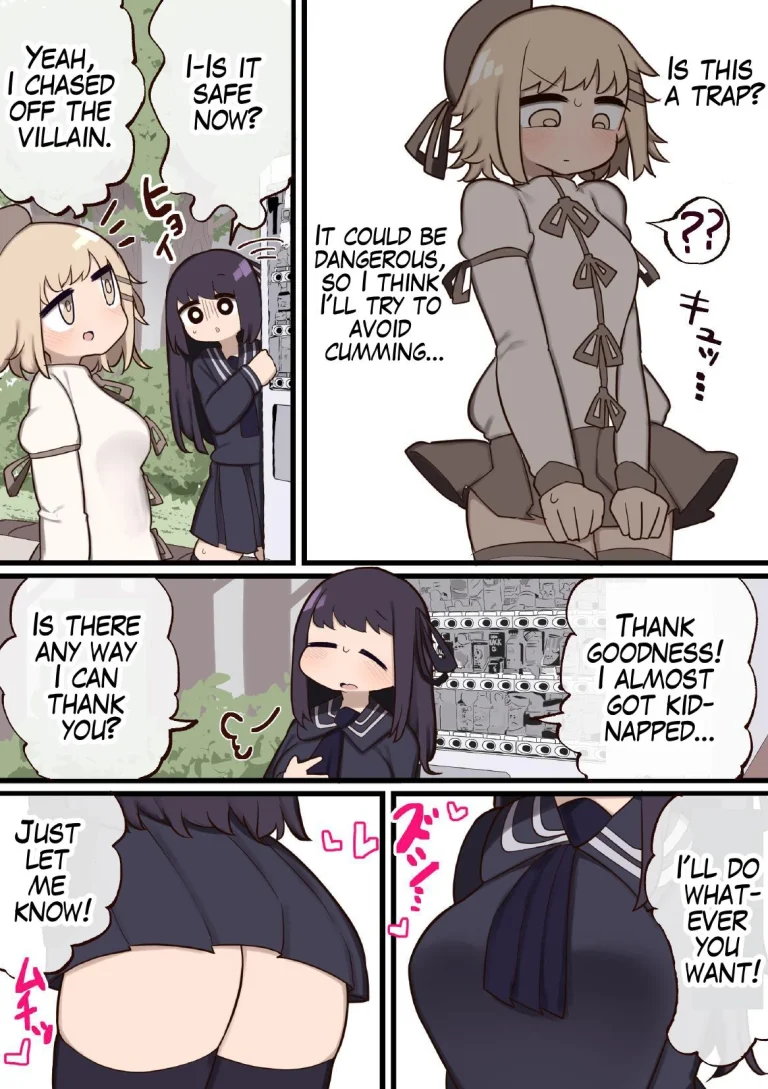 Futanari Magical Girl ~The Enemy Gave Me a Dick So We Might as Well Fuck?~ porn comic picture 4