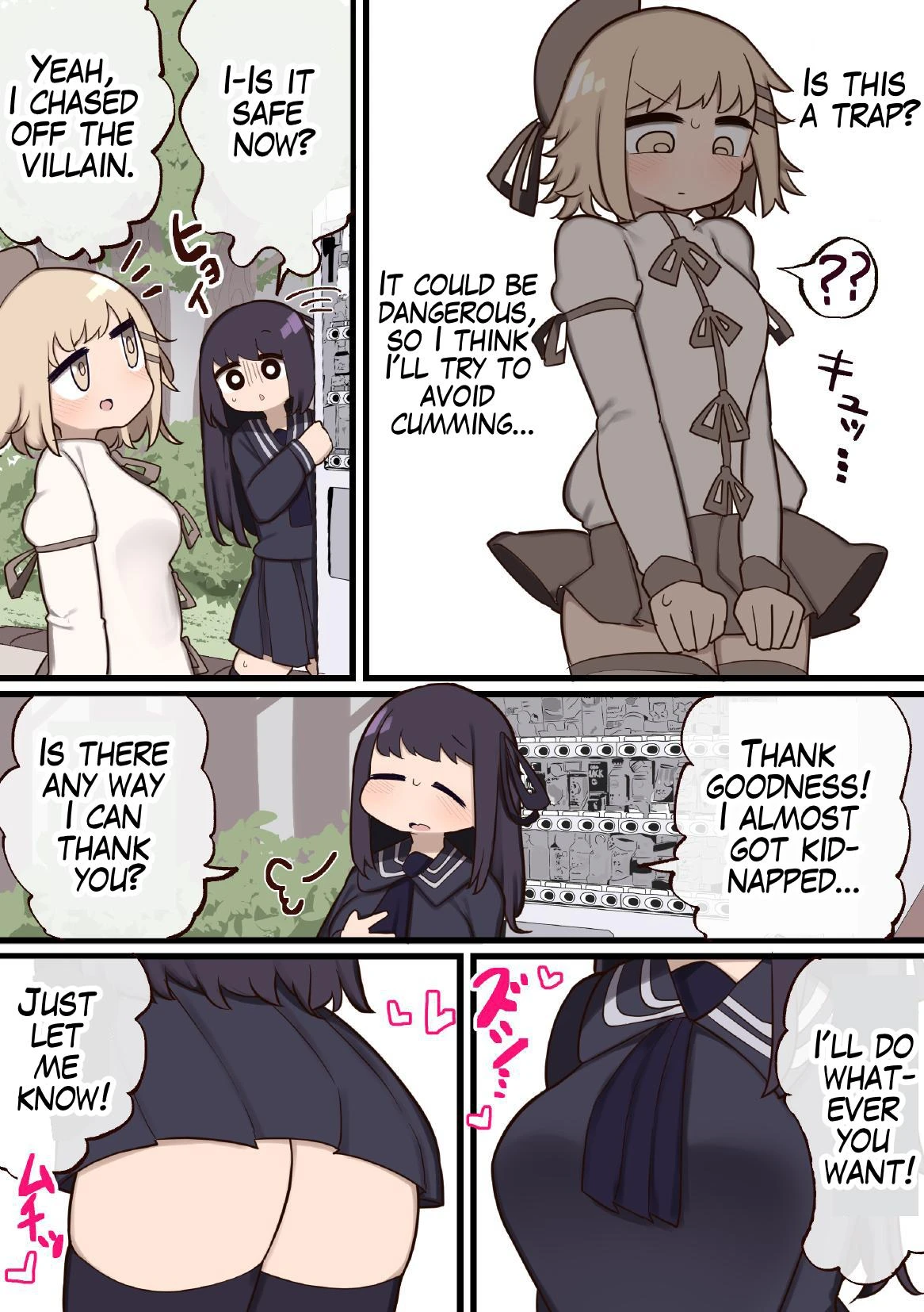 Futanari Magical Girl ~The Enemy Gave Me a Dick So We Might as Well Fuck?~ porn comic picture 4