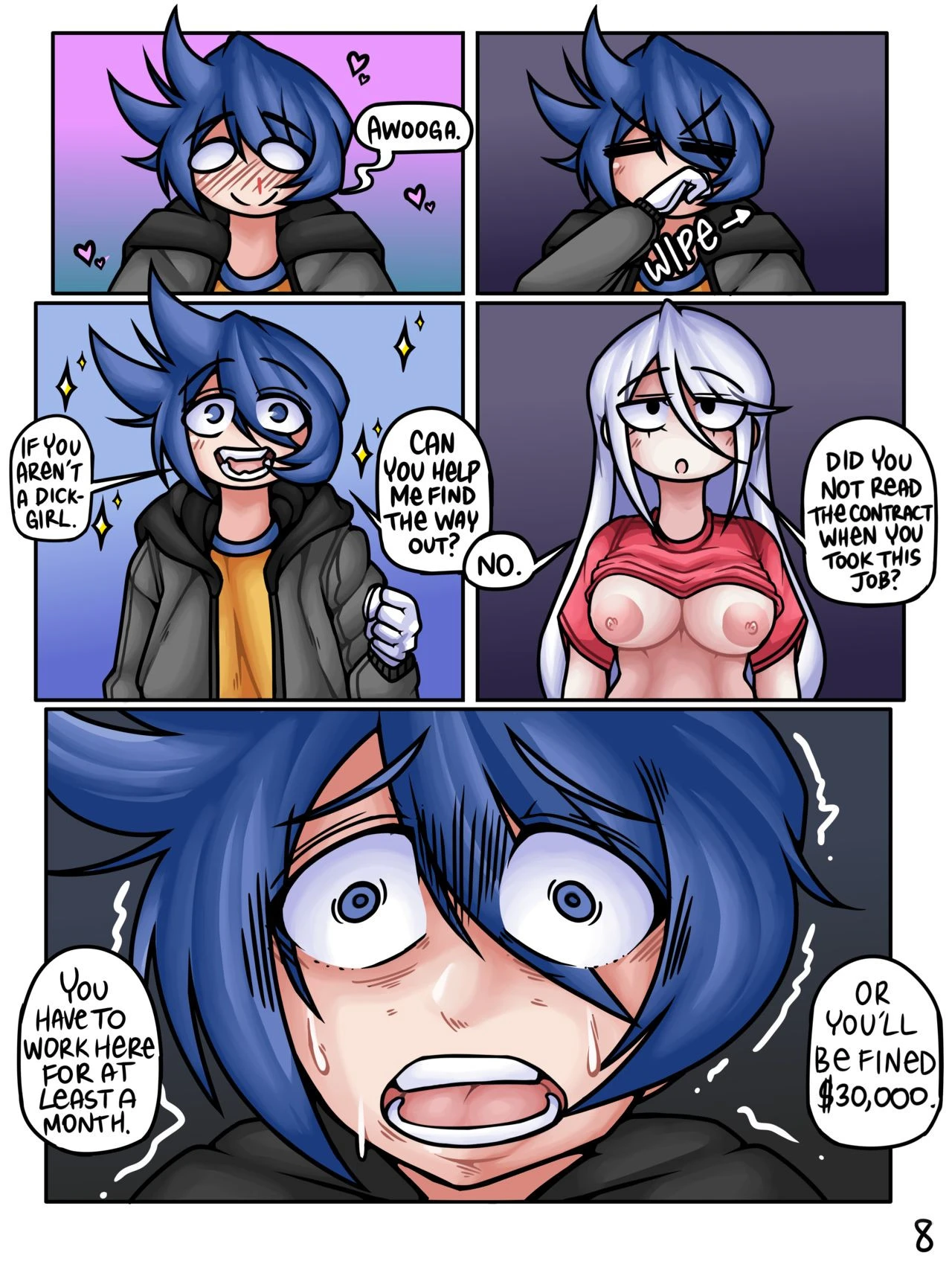 Futanari Mommy Daycare porn comic picture 11