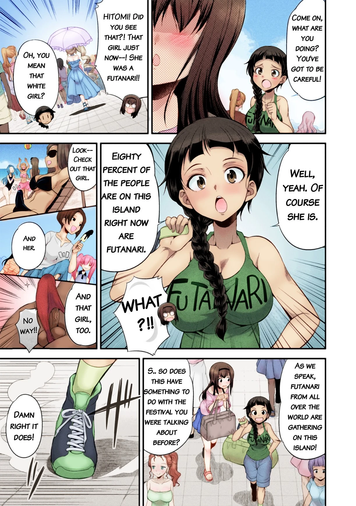 Futanarijima ~The Queen of Penis~ porn comic picture 11