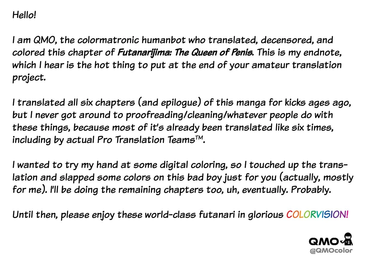 Futanarijima ~The Queen of Penis~ porn comic picture 34