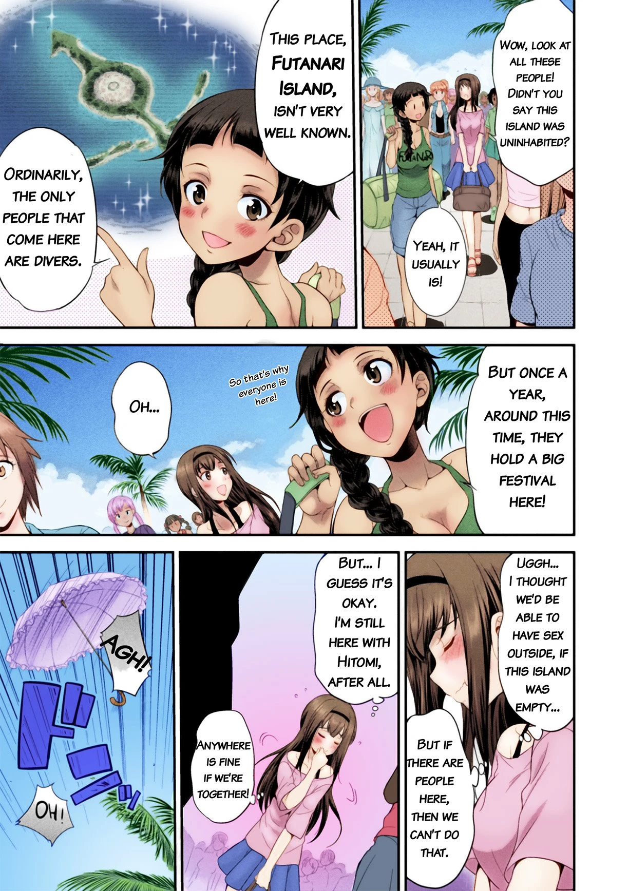 Futanarijima ~The Queen of Penis~ porn comic picture 9