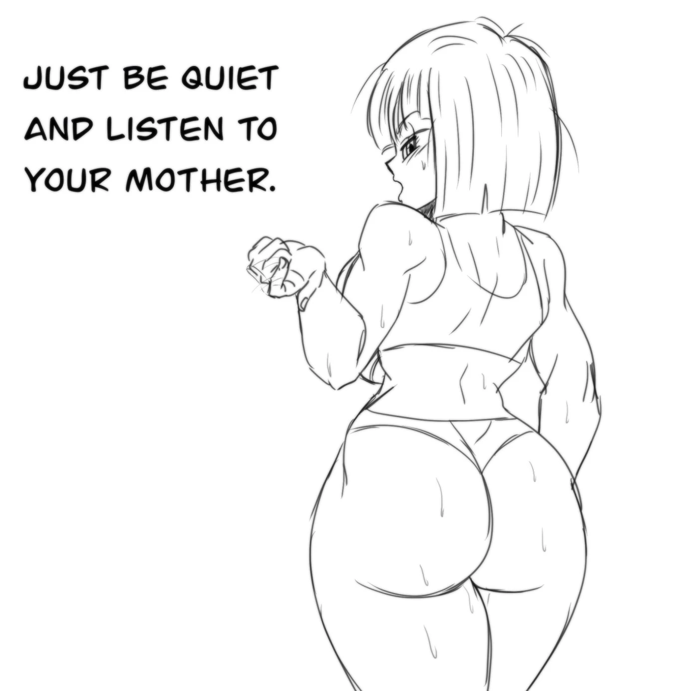 Future Trunks and Bulma porn comic picture 7